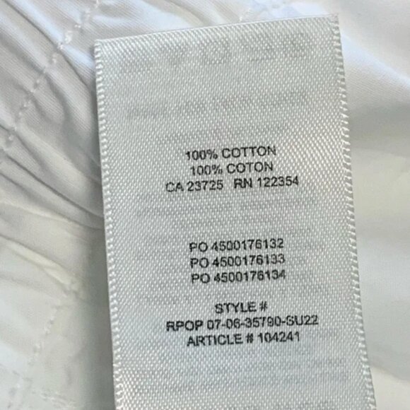 NWT Aritzia Wilfred Boardwalk Pants in White | Size M - Picture 4 of 5